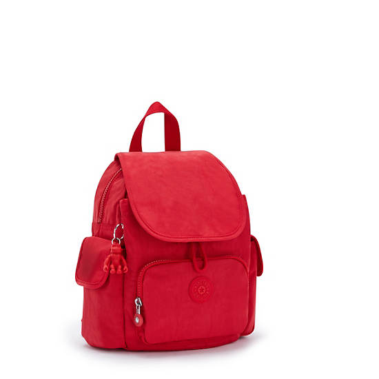 Kipling City Pack Mini Rugzak Rood | BE 1487LI